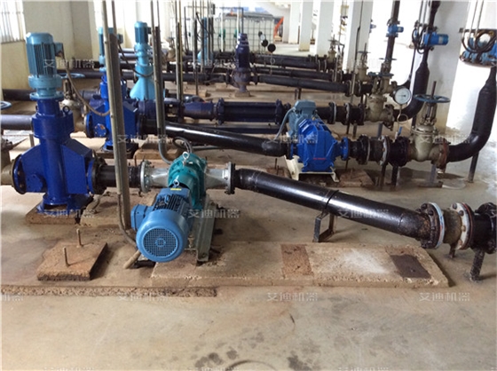 螺旋凸轮泵在市政污水厂应用